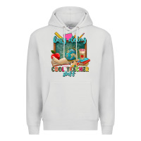 Dove Grey busy doing cool teacher stuff Premium Hoodie - Zillion Design Studio