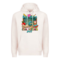Pale Pink busy doing cool teacher stuff Premium Hoodie - Zillion Design Studio