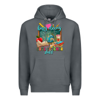 Rock busy doing cool teacher stuff Premium Hoodie - Zillion Design Studio