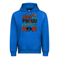 Cobalt loud and proud wrestling mom Urban Hoodie - Zillion Design Studio