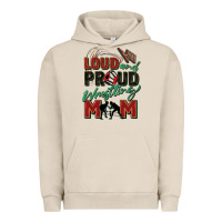 Pigment French Oak loud and proud wrestling mom Urban Hoodie - Zillion Design Studio