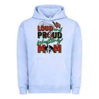 Pigment Grape Ice loud and proud wrestling mom Urban Hoodie - Zillion Design Studio