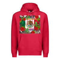 Cardinal mexican flag Premium Hoodie - CTS Tumbler Store