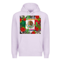 Lilac mexican flag Premium Hoodie - CTS Tumbler Store