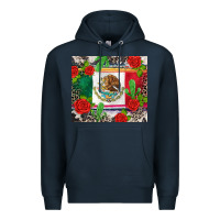 Navy mexican flag Premium Hoodie - CTS Tumbler Store