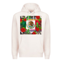 Pale Pink mexican flag Premium Hoodie - CTS Tumbler Store