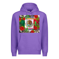 Purple mexican flag Premium Hoodie - CTS Tumbler Store