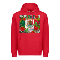 Red mexican flag Premium Hoodie - CTS Tumbler Store