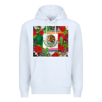 White mexican flag Premium Hoodie - CTS Tumbler Store