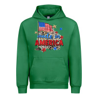 Emerald made in america Urban Hoodie - Zillion Design Studio