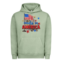 Pigment Oil Green made in america Urban Hoodie - Zillion Design Studio