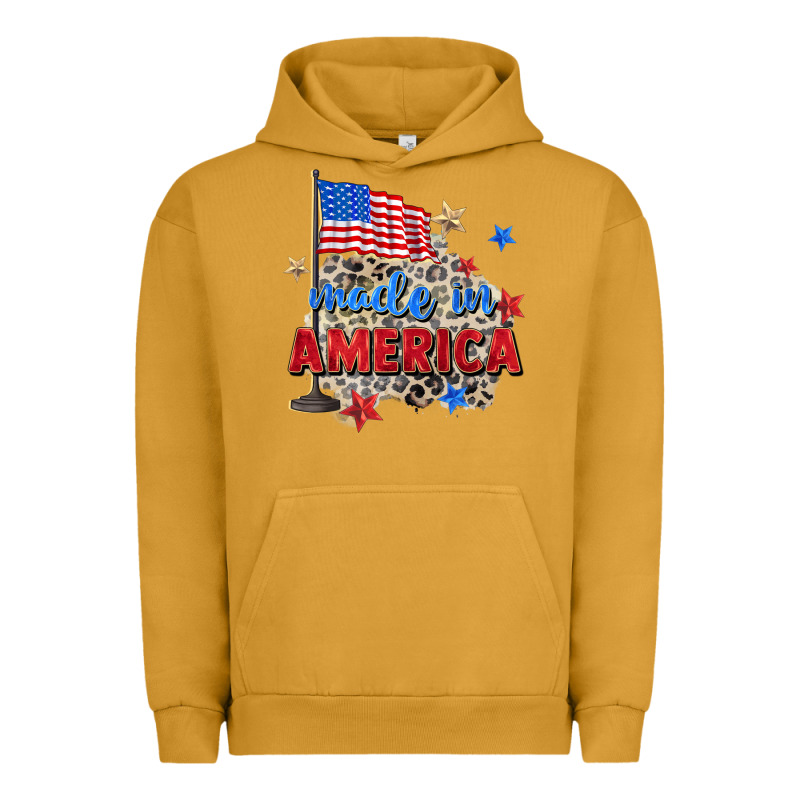 Made In America Urban Hoodie by Zillion Design Studio | Teevron