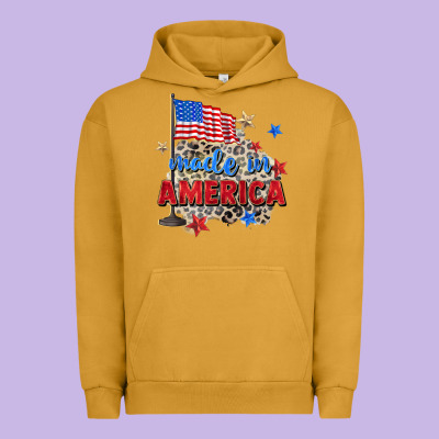 Made In America Urban Hoodie Designed By Zillion Design Studio