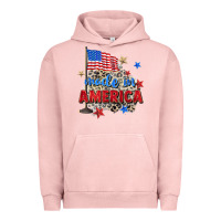 Pigment Salmon made in america Urban Hoodie - Zillion Design Studio