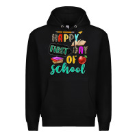 Black happy first day of school Premium Hoodie - Zillion Design Studio