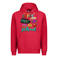 Cardinal happy first day of school Premium Hoodie - Zillion Design Studio
