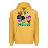 Mustard happy first day of school Premium Hoodie - Zillion Design Studio