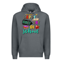 Rock happy first day of school Premium Hoodie - Zillion Design Studio
