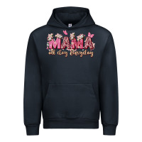Navy mama all day everyday Urban Hoodie - Zillion Design Studio