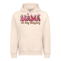 Sandshell mama all day everyday Urban Hoodie - Zillion Design Studio