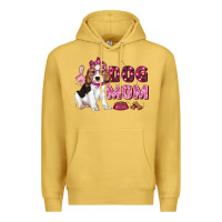 Antique Gold dog mom Premium Hoodie - Zillion Design Studio
