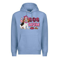 Colony Blue dog mom Premium Hoodie - Zillion Design Studio