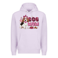 Lilac dog mom Premium Hoodie - Zillion Design Studio