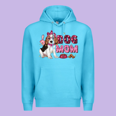 Dog Mom Premium Hoodie Designed By Zillion Design Studio
