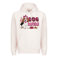 Pale Pink dog mom Premium Hoodie - Zillion Design Studio