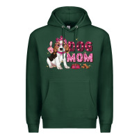 Sports Green dog mom Premium Hoodie - Zillion Design Studio