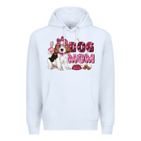 White dog mom Premium Hoodie - Zillion Design Studio
