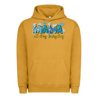 Pigment Peanut Butter mama all day everyday Urban Hoodie - Zillion Design Studio