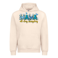 Sandshell mama all day everyday Urban Hoodie - Zillion Design Studio