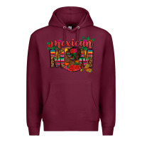 Burgundy mexican mom Premium Hoodie - CTS Tumbler Store