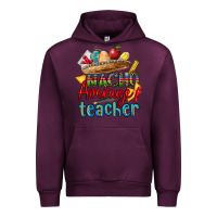 Mauve Wine nacho average teacher Urban Hoodie - CTS Tumbler Store
