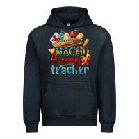 Navy nacho average teacher Urban Hoodie - CTS Tumbler Store