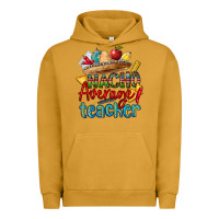 Pigment Peanut Butter nacho average teacher Urban Hoodie - CTS Tumbler Store