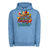 Pigment Pebble Blue nacho average teacher Urban Hoodie - CTS Tumbler Store