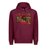 Burgundy mexican mom Premium Hoodie - CTS Tumbler Store