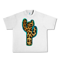 Lunar Rock Turquoise Leopard Cactus Urban Heavy Tee - RanaPortraitStore
