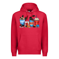 Cardinal hockey begins after coffee cups Premium Hoodie - Zillion Design Studio