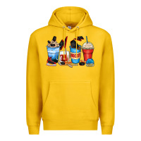 Lemon hockey begins after coffee cups Premium Hoodie - Zillion Design Studio