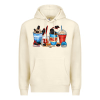 Sandshell hockey begins after coffee cups Premium Hoodie - Zillion Design Studio