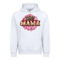 White mama with round leopard Urban Hoodie - Zillion Design Studio
