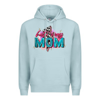 Blue Mist hot mess mom Premium Hoodie - Zillion Design Studio