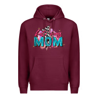 Burgundy hot mess mom Premium Hoodie - Zillion Design Studio