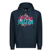 Navy hot mess mom Premium Hoodie - Zillion Design Studio
