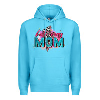 Ocean Blue hot mess mom Premium Hoodie - Zillion Design Studio