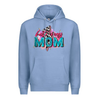 Colony Blue hot mess mom Premium Hoodie - Zillion Design Studio