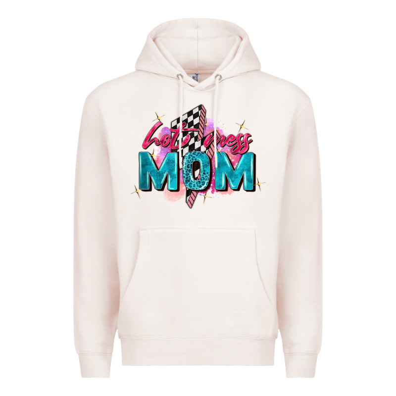Hot Mess Mom Premium Hoodie by Zillion Design Studio | Teevron